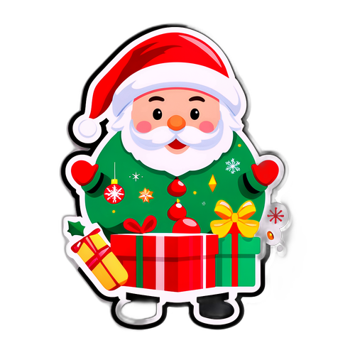 Maligayang Pasko: Sticker ng Kaligayahan