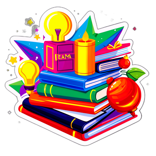 慶祝考試結果宣布的貼紙