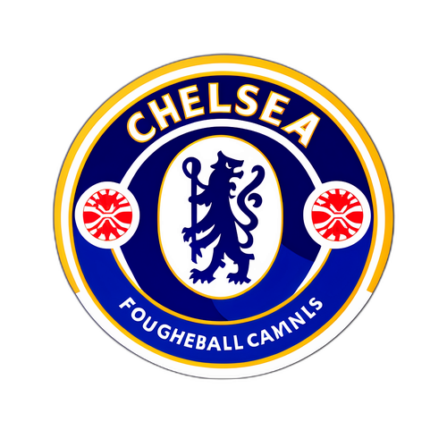 Nálepka s motivem Chelsea