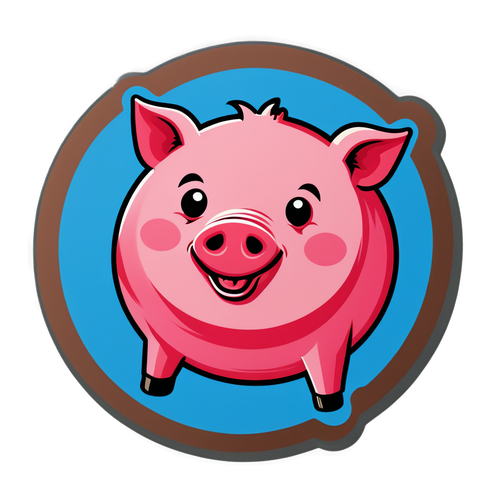 Pork Üretim Süreci ve Tarım İlişkisi Sticker'ı