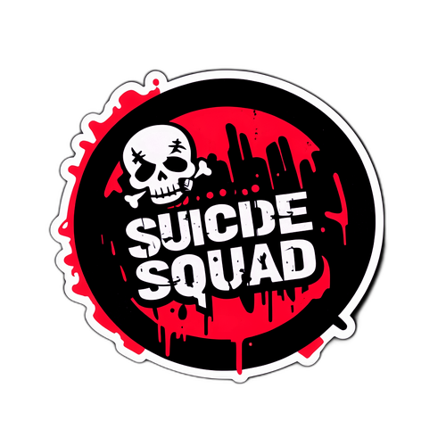 Mörk och edgy design inspirerad av Suicide Squad