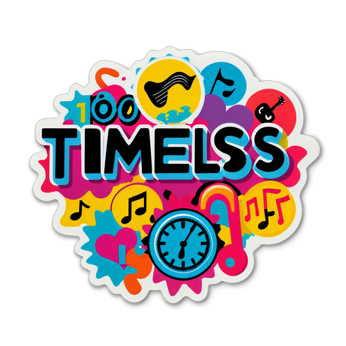 Timeless 100 Sticker