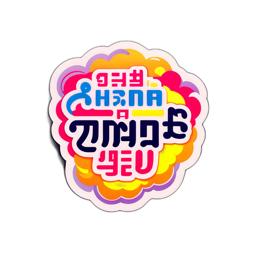 세련된 타이포그래피 스티커, 신혜식의 명언