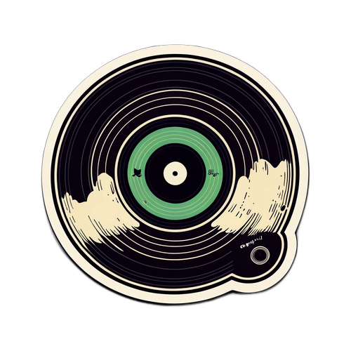 Vintage Vinyl Sticker