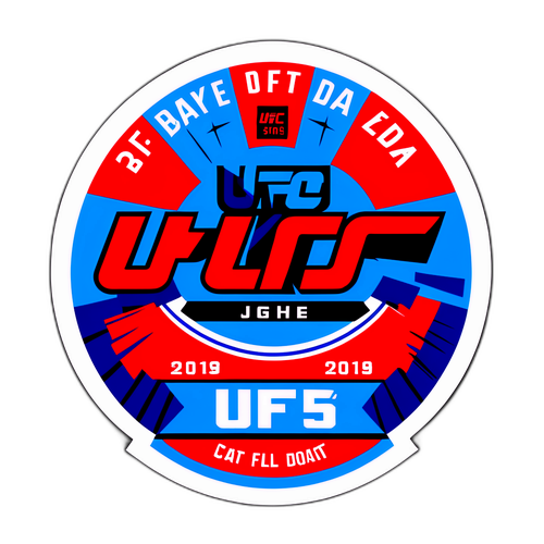 UFC比賽日貼紙