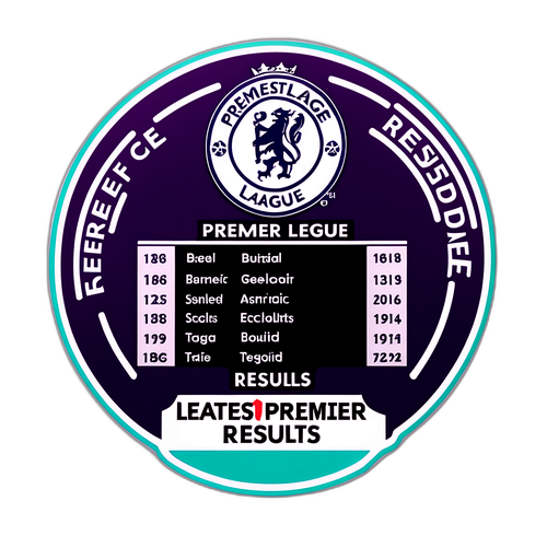 ผลการแข่งขันพรีเมียร์ลีกล่าสุด