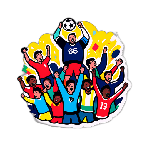 Những người hâm mộ bóng đá cổ vũ