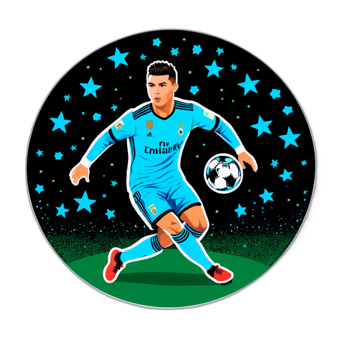 Ronaldo Dribbelen met Sterren