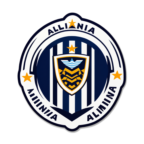 Stiker Logo Alianza Lima