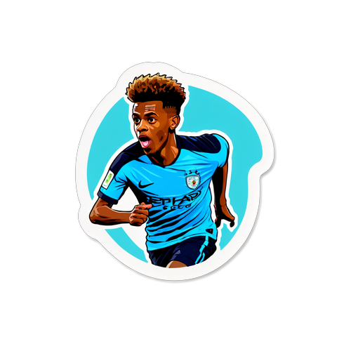 Gedson Fernandes ile Futbol Tutkusu: Maç Atmosferini Yansıtan İnanılmaz Sticker!