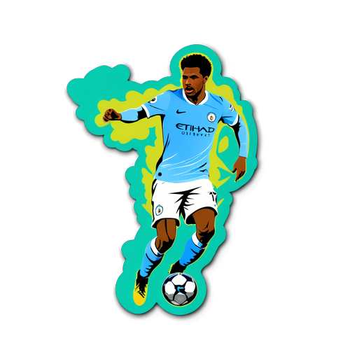 Stiker Pemain Manchester City