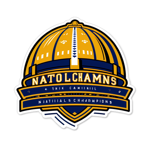 Notre Dame National Champions Sticker