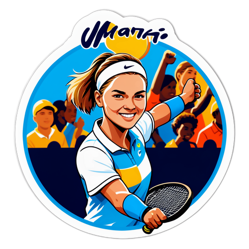 Ilustrace Marty Kostyuk s fanoušky