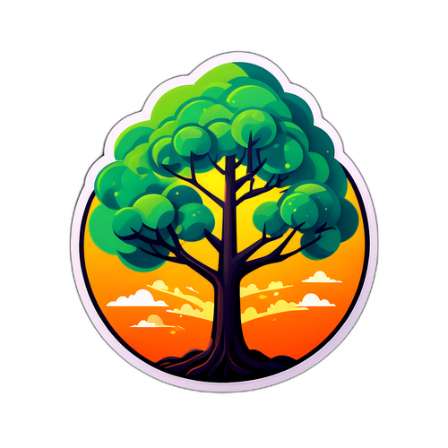 팔란티어의 성장 이야기 스티커 디자인