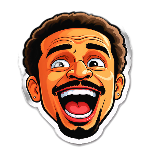 מדבקת עידו מילר מצחיק