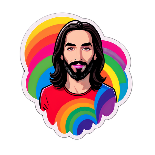Kreativer Aufkleber von Conchita Wurst