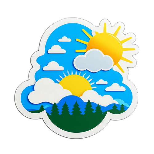 Символічний момент з українською природою