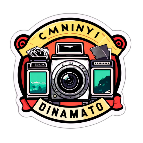 Stiker Bertema Sinematik untuk Movimax Dinoyo