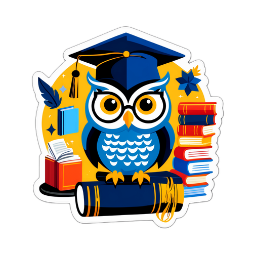 Makulay na Sticker ng Siyensya