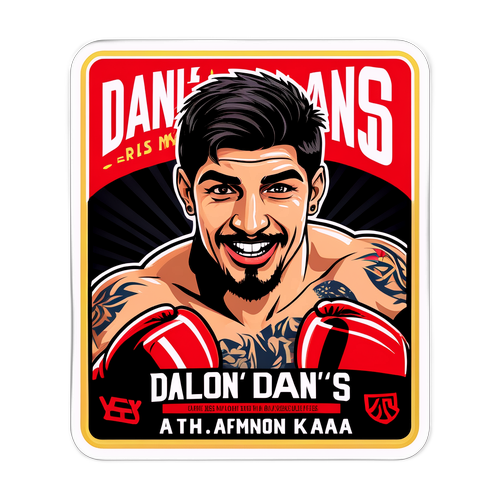 Dalons Dan's MMA Klistermærke
