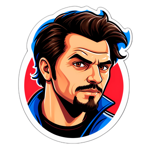 Sticker de Alex Barrena en Estilo Dinámico