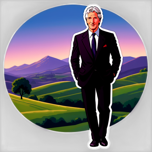 Elegáns pillanat Richard Gere stílusában