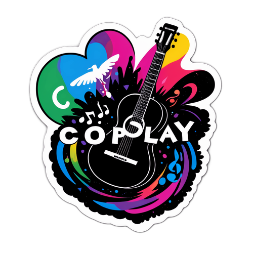 Coldplay Konzert Sticker
