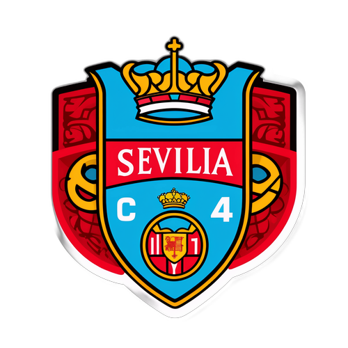 Αυτοκόλλητο Γιορτής του Αγώνα Σεβίλλη vs Θέλτα Βίγκο