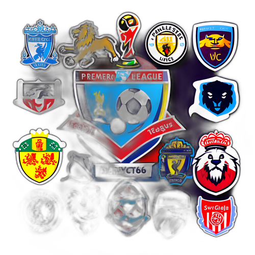 โลโก้การ์ตูนของทีมฟุตบอลต่างๆ ในพรีเมียร์ลีก