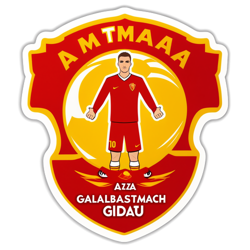 AZ Alkmaar ve Galatasaray Maçı Anma Sticker'ı