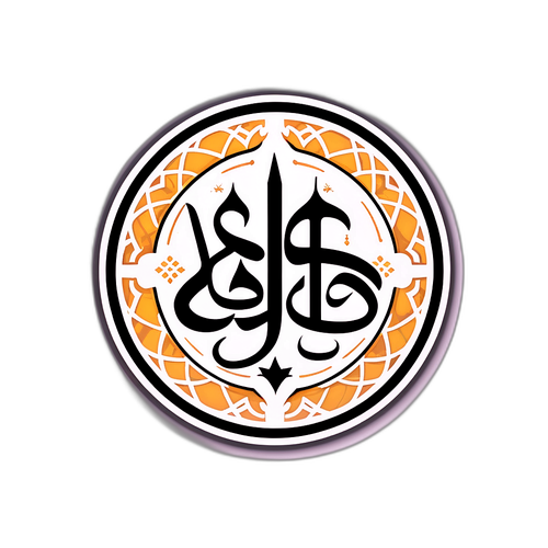 Jeddah Aufkleber im stilvollen arabischen Design