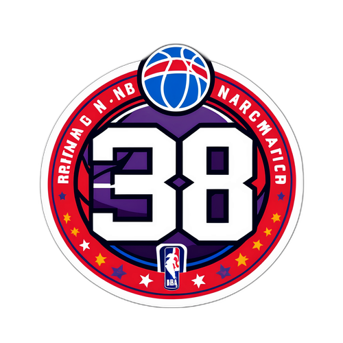 Autocollant pour le match final de la NBA