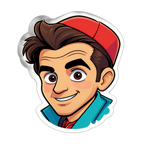 Adesivo di Domenico da 'Grande Fratello'