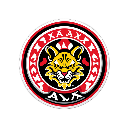 Creatieve Ajax Logo Sticker
