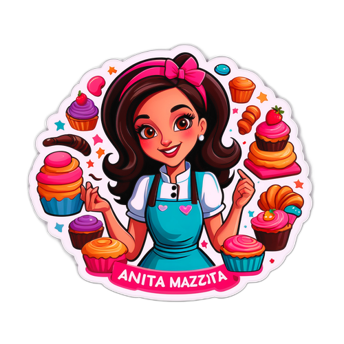 Adesivo Giocoso di Anita Mazzotta