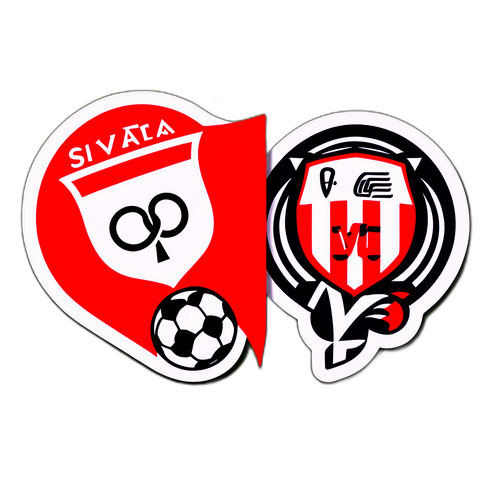 Adesivo do jogo Unión de Santa Fe vs River Plate