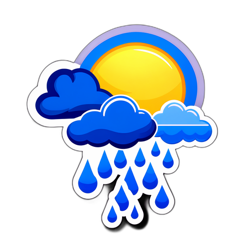 Weer Voorspelling Sticker