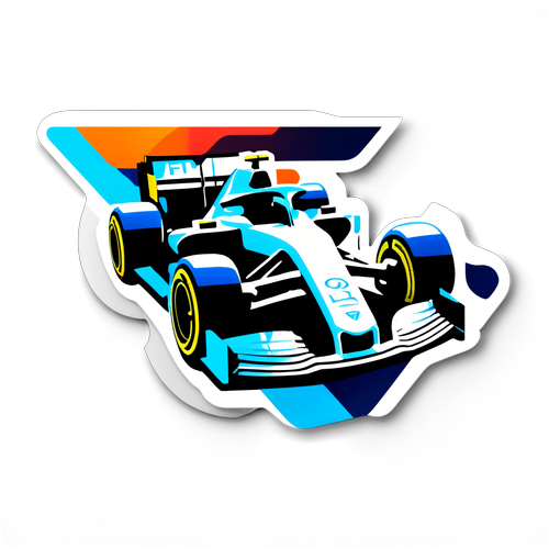 F1 TV Logo Futuristisella Taustalla