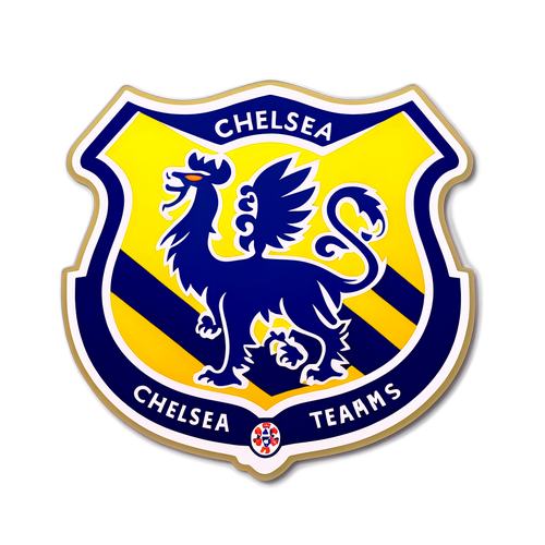 Reka Bentuk Kreatif Lencana Pasukan Chelsea