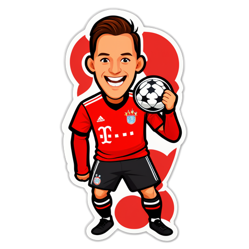 Desain Stiker Pertandingan Leverkusen vs Bayern