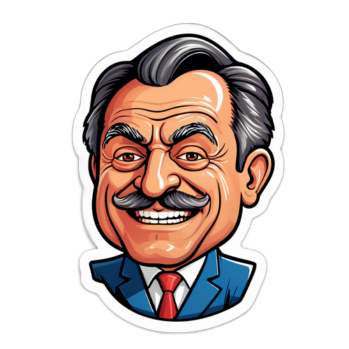 A János Lázár karikatúra