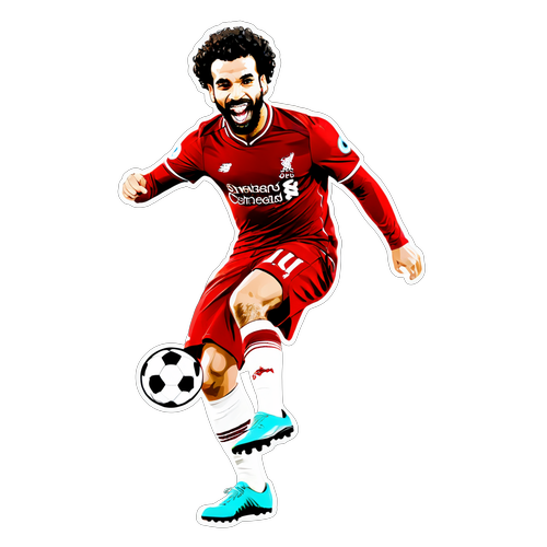 Sensasi Bola Sepak! Mohamed Salah Memukau dengan Dribling Menakjubkan di Depan Peminat!