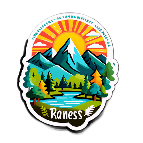 Doğa Arka Planında Açık Hava Gündemi