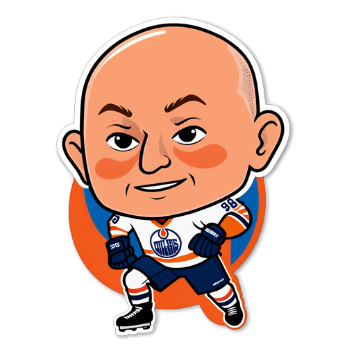 Stan Bowman : Le Sticker qui Fait Frémir les Fans des Oilers !