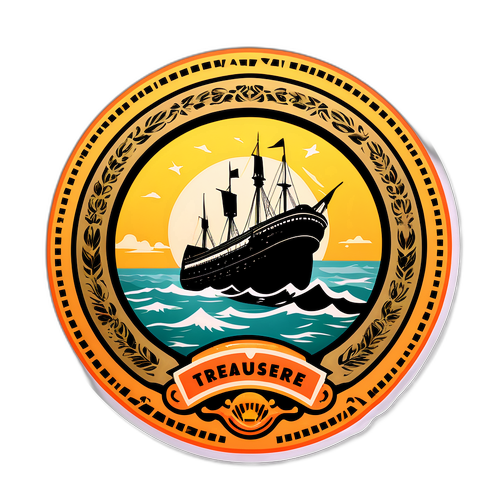 国宝映画「ナショナル・トレジャー」のステッカー