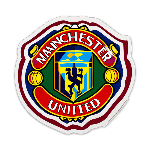 Alama ya Shauku: Sticker ya Manchester United Inayoleta Hisia za Mechi na Rangers!