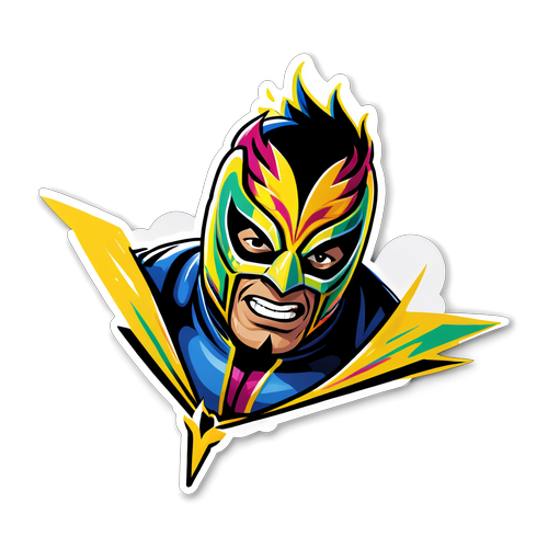 Sticker Rey Mysterio Sr. yang Menghibur