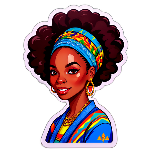 Sticker que representa a Imani Dia Smith