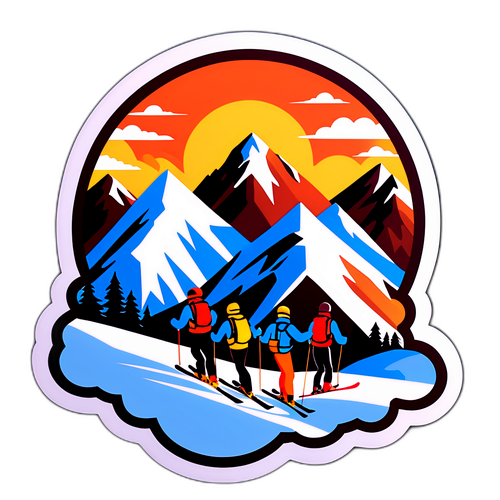 Klistermärke med Copper Mountain