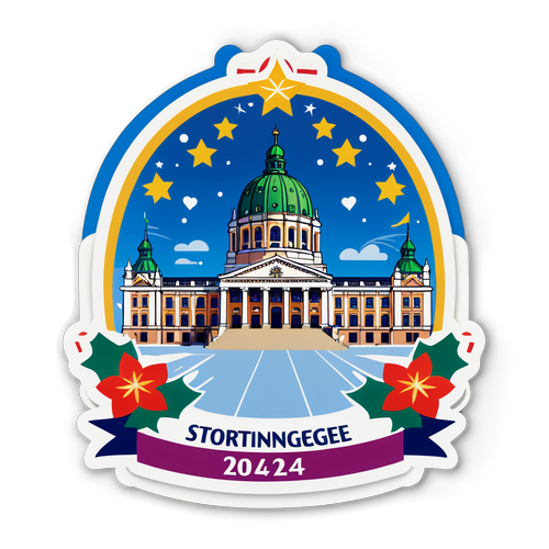 Feiringen av Stortinget 2024: En Fargerik Fest med Storslåtte Dekorasjoner!